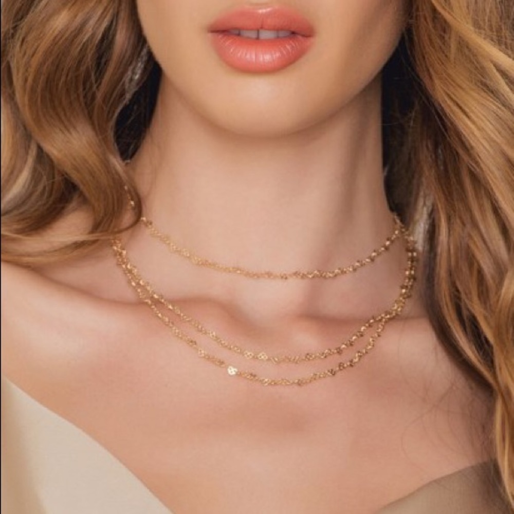 Layered Heart Necklace